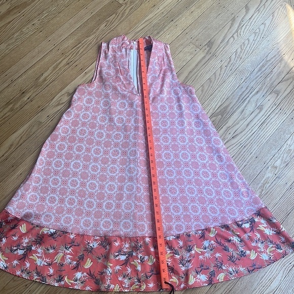 Peter Som for Kohl’s Coral Print Shift Dress Women’s S - Picture 5 of 7